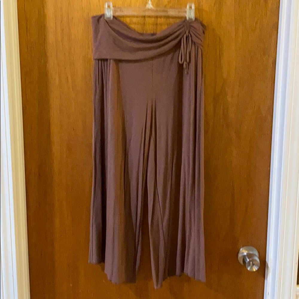 Maurices culottes brown small excellent condition